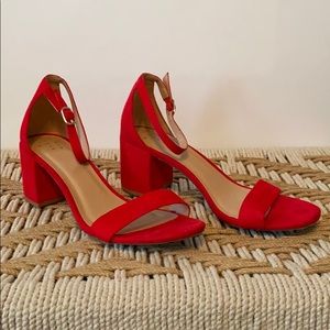 Red Chunky Heels❤️